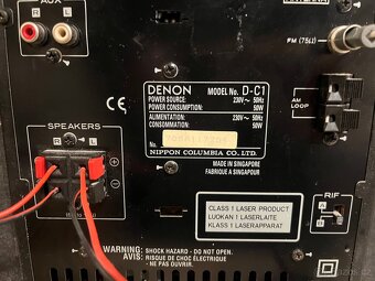 Mini věž Denon D-C1 vč. dálky - 9