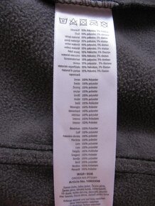 Černo šedá softshellová bunda s kapucí vel.38 - 9