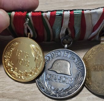 Exkluzivní medailová lišta Třetí říše - 9 míst - 9