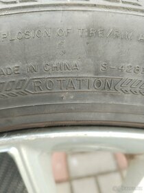 alu kola ford 5x108 r17 +pneu - 9