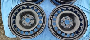 Plechové disky na ŠKODA,VOLKSWAGEN originál VW5112,6,5J ET48 - 9