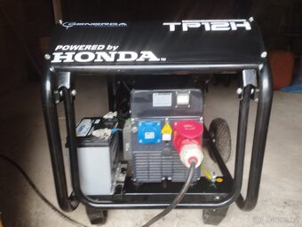 Elektro centrála Honda TP12H AVR s podvozkem - 9