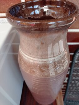 Květináč zahradní, keramické hliněné hrnce, vázy - 9