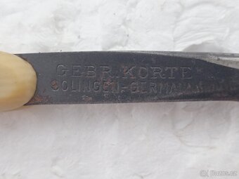 Retro břitva - Solingen Germany - 9