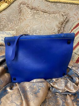 Kabelka Celine Electric Royal Blue Suede Phantom  Bag - 9
