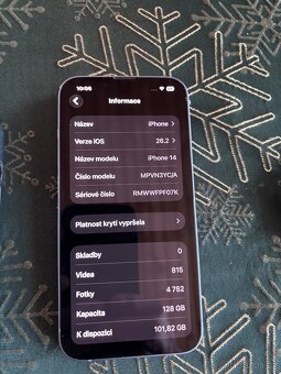 Iphone 14 - modrý - 9