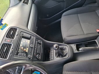 VW Golf VI 1.6 TDI 77kw Kombi Klima Model 2012 Nová Stk - 9