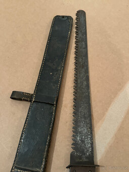 WW2 - Německá ženijní pila Wehrmacht, značená - 9