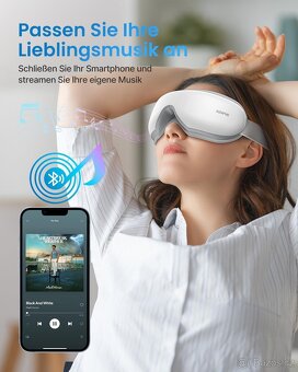 Masážní Přístroj s vyhříváním RENPHO Eyeris 1 - 9