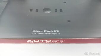 1:18 Autoart Chevrolet Corvette C6R ALMS 2007 - 9