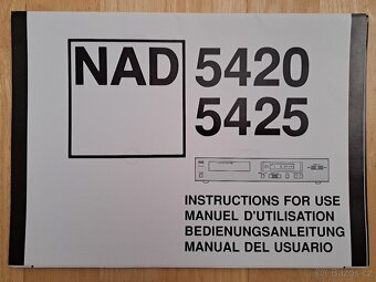 Zesilovac NAD 304, CD NAD 5425, repro Shan Menhir 16 Gasúr - 9