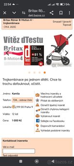 Britax B motion 4+ top stav 100cm lůžko - 9