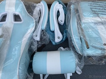 Ferghana Herní Křeslo Světle Modré - 9