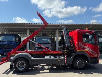 MERCEDES-BENZ ATEGO 1218 HÁKOVÝ NOSIČ vh100 HYDRAULICKÁ RUKA - 9