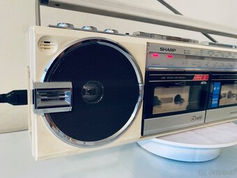 Radiomagnetofon Sharp QT 77 HW, rok 1984 - 9
