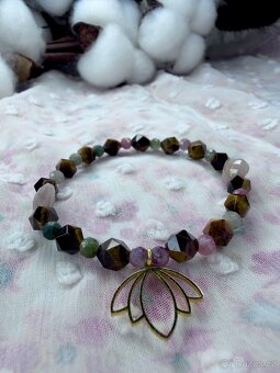 Náramek z minerálů - 9