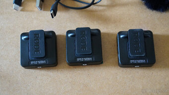 Rode Wireless go II + klopové mikrofony + case - 9