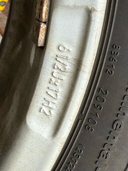 Alu kola Dezent 4x108 R17 - 215/60/17 Continental - 9