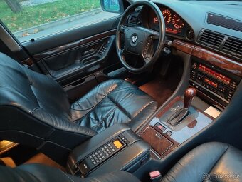 185.000km BMW 740i Facelift E38 BEZ KOROZE 100.000,- Servis - 9