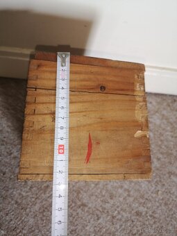 dřevěná krabička na léky - Einheitstablettenkasten WEHRMACHT - 9