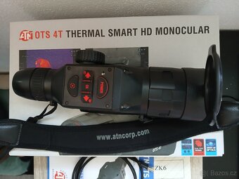 Termovizní pozorovací monokulár, čočka 50 mm, ATN OTS 4T - 9