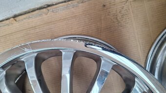 Alu kola Mercedes 18" 5x112 8J 9J chrom CLk - 9