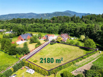 Prodej stavebního pozemku u lesa, 2180 m2, v obci Pstruží - 9
