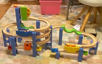 Velká kuličková dráha s efekty Trix Track - 9