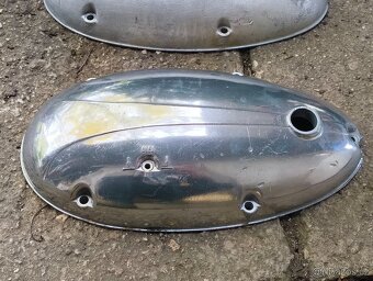 Víko spojky Jawa pérák 250 350 11 půlbuben 353 kryt motoru - 9