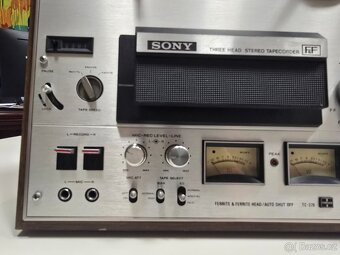 TOP - Kotoučový vintage magnetofon SONY TC-378 - Sběratelský - 9