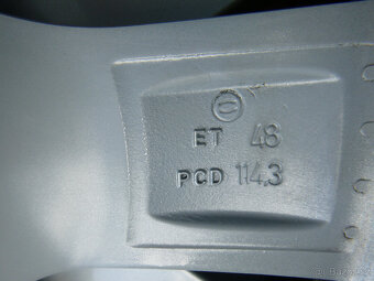 Letní alu originál Dezent 5x114,3 7Jx17 ET48 - TPMS - 9
