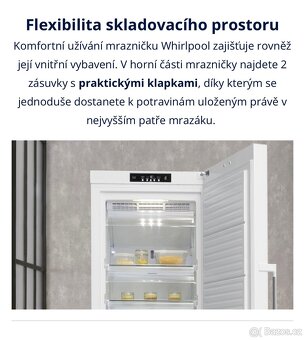 Mrazák / mrazničku Whirlpool UW8 F2Y WBI F 2 bílá - 9