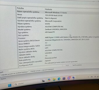 Prodám notebook Asus Zenbook 14 - 9