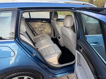 Golf 7 variant 1.4 tsi 103 kw highline kůže top stav - 9