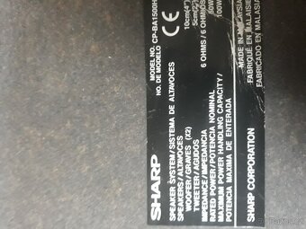 REPRODUKTORY  ZN.  SHARP  DVOUPÁSMOVÉ - 9