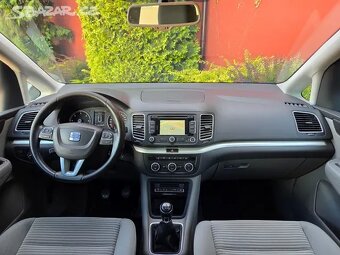 Alhambra 2.0TDI/103kW Style,4x4,7míst,2015,tažné,kamera - 9