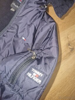 Chlapecká klučičí zimní bunda značková Tommy hilfiger 140 - 9