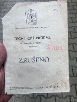 Škoda 110L 1975 s TP - 9