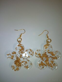 Náušnice přívěsky klíčenky - 9