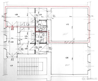 Pronájem bytu 1+1 45 m2 Praha 3 Žižkov kompletně zařízeno - 9