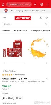 Nutrend energy drinky pro sportovce, elektrolyty, snídaně s - 9
