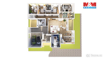 Prodej pozemku k bydlení, 3217 m², Cheb - 9