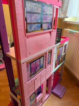 BARBIE VELKÝ DREAMHOUSE DELUXE dům vila s výtahem, bazén - 9