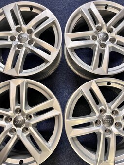5x112 R17 originál alu disky Audi A4 - TOP STAV - 9