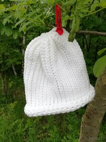 Nová pletená čepice - 9