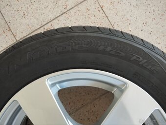 ALU 4x100 r15x6j ET 38, 195/60/15 zánovní letní Nexen - 9