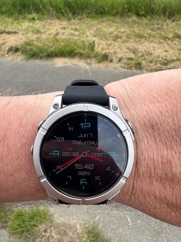 Garmin fenix E 47 mm - Stainless Steel - 9