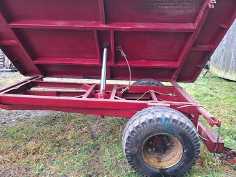 Vlek, přívěs, třístranný sklápěč - 9