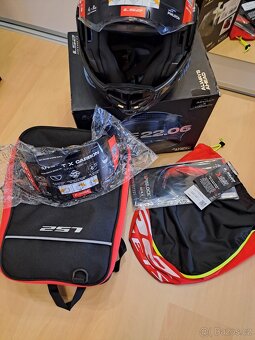 NOVÁ Překlápěcí helma LS2 Advant X Solid Carbon FF901 - 9