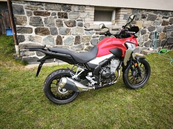 Honda CB 500 X (2019) nový model 19", po servisu, kufr - 9